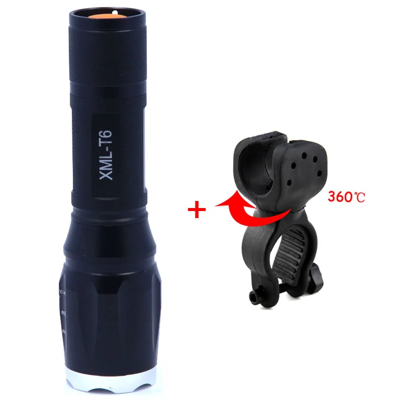 2000 люмен CREE XM-L T6 Портативный светодиодный фонарик TorchTactical приближающий высоко Мощность Фонари с фонарик держатель для езды на велосипеде
2000 люмен CREE XM-L T6 Портативный светодиодный фонарик TorchTactical приближающий высоко Мощность Фонари с фонарик держатель для езды на велосипеде