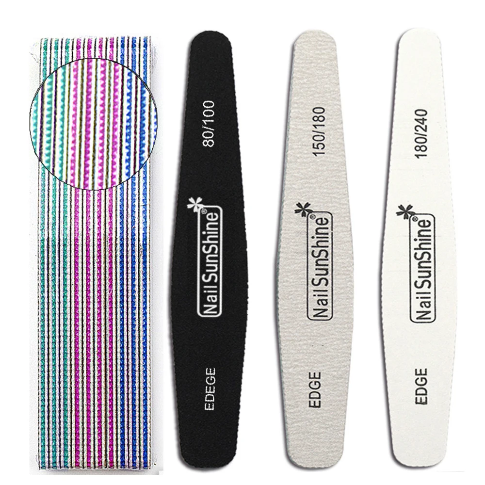 80/100/150/180/240 Mix Size Professional Double Sided Nail File Lime Art Tips Pedicure Manicure Diamond Tools Sanding Polish
80/100/150/180/240 Mix Size Professional Double Sided Nail File Lime Art Tips Pedicure Manicure Diamond Tools Sanding Polish