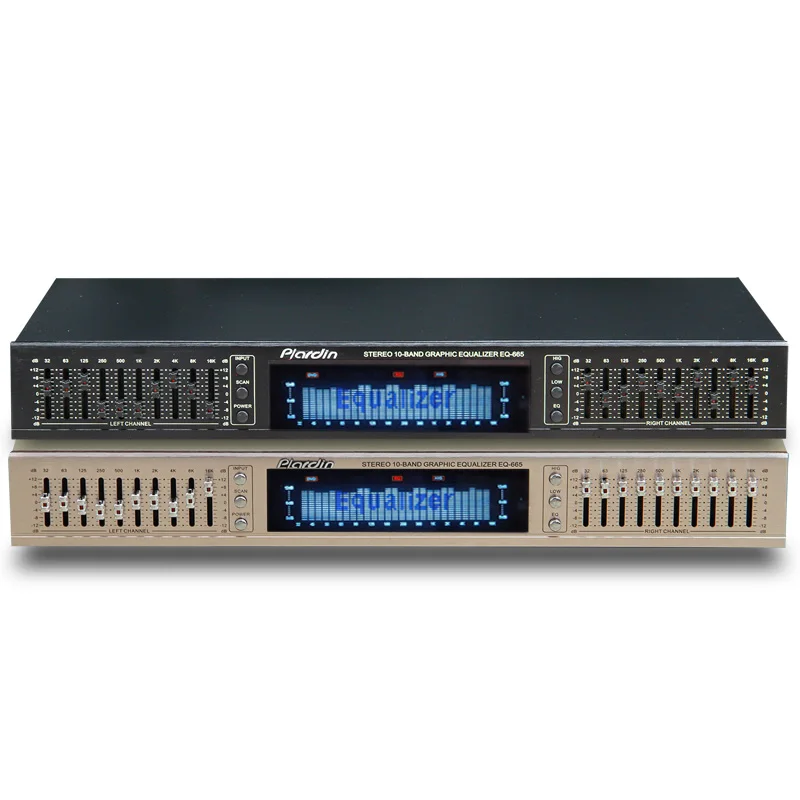 EQ665 hifi Dual 10 BAND Fever Home EQ Equalizer Stereo Treble Alto bass adjustment
EQ665 hifi Dual 10 BAND Fever Home EQ Equalizer Stereo Treble Alto bass adjustment