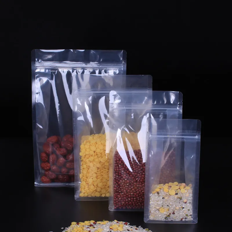 Ferimo 100pcs Food packaging bag transparent self-sealing eight-sided sealed plastic bag snack self-supporting storage bags
Ferimo 100pcs Food packaging bag transparent self-sealing eight-sided sealed plastic bag snack self-supporting storage bags