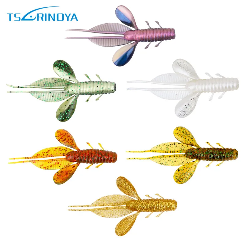 Tsurinoya 2Bag Soft Bait 90mm/4.7g 65mm/1.9g Shrimp Fishing Lure Silicone Bait Iscas Artificial Pesca Fishing Wobblers
Tsurinoya 2Bag Soft Bait 90mm/4.7g 65mm/1.9g Shrimp Fishing Lure Silicone Bait Iscas Artificial Pesca Fishing Wobblers