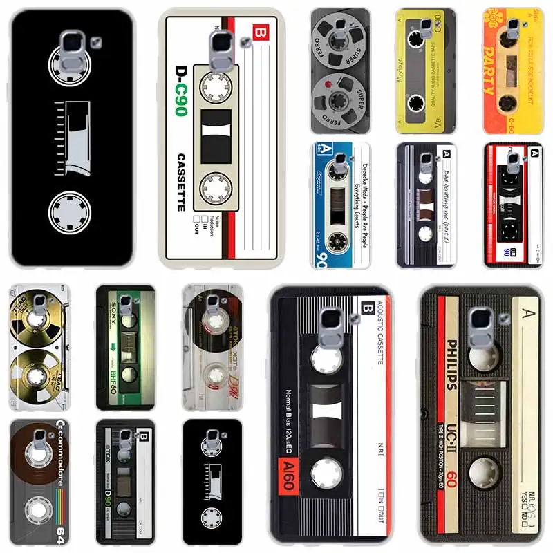 Retro Cassette Tape For Phone Case Samsung Galaxy j6 J8 J7 J5 J3 J4 Plus 2018 2017 2016 J610 Prime Soft Silicone Coque
Retro Cassette Tape For Phone Case Samsung Galaxy j6 J8 J7 J5 J3 J4 Plus 2018 2017 2016 J610 Prime Soft Silicone Coque
