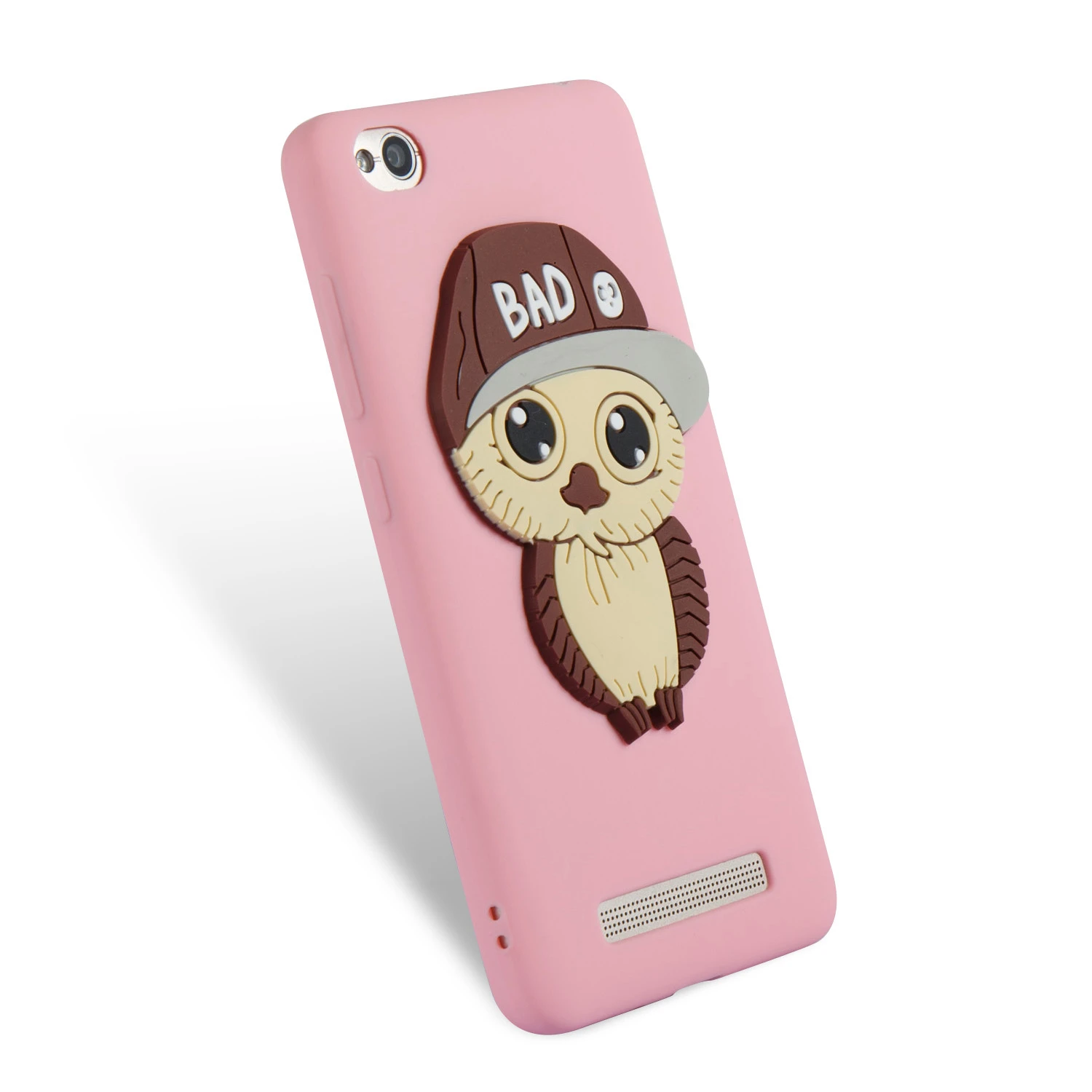 Cute Phone Case Men's owl pattern For Xiaomi Redmi 4A Coque Dandelion Style Soft TPU Capa Fundas Wind Chime Back Cover | Мобильные