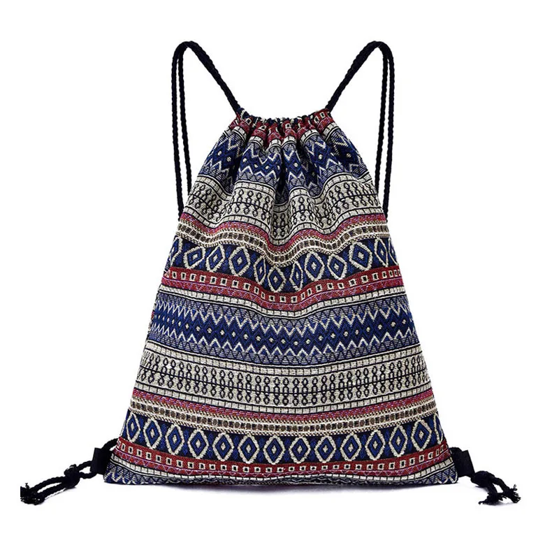 10PCS / LOT Women Drawstring Bags Travel Backpack Portable Bohemian Printing Reusable Pouch Wholesale
10PCS / LOT Women Drawstring Bags Travel Backpack Portable Bohemian Printing Reusable Pouch Wholesale