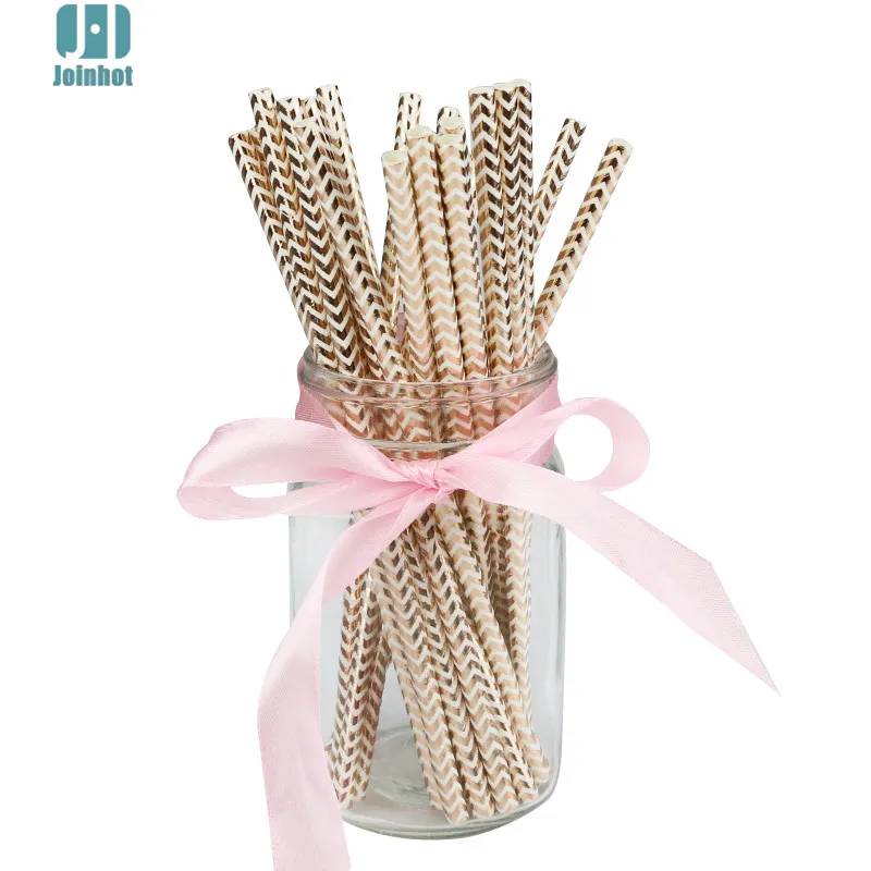 25pcs/ lot rose gold Wavy pattern Foil Design Paper Straws for Birthday Wedding Party Baby Shower
25pcs/ lot rose gold Wavy pattern Foil Design Paper Straws for Birthday Wedding Party Baby Shower
