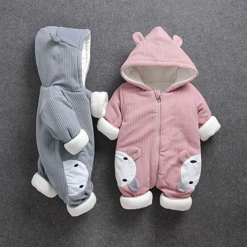 2020 Newborn Baby Winter Romper Toddler Clothing Infant Thicken Warm Jumpsuit Overalls Kids Outerwear Coat For Boy Girl 6M-18M
2020 Newborn Baby Winter Romper Toddler Clothing Infant Thicken Warm Jumpsuit Overalls Kids Outerwear Coat For Boy Girl 6M-18M