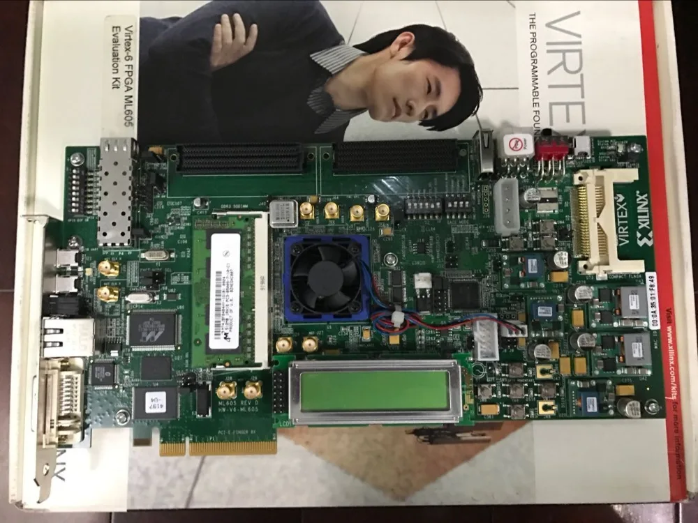 Новая плата Xilinx VIRTEX 6 PCIe Gen SFP FMC SMA UART|Хранилища для электроники| |