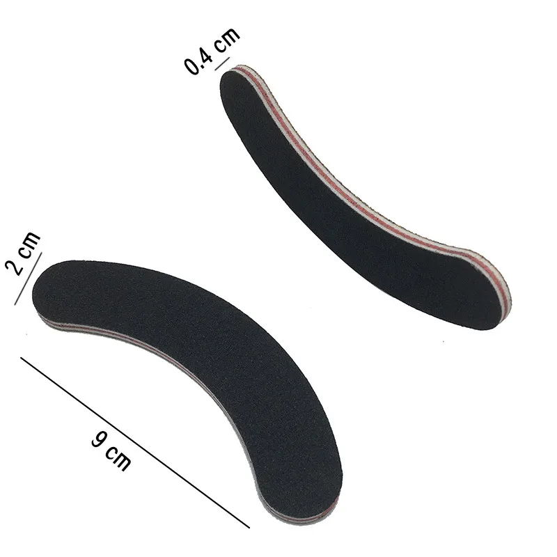 10pcs Black Double-sided Nail Files Curved Nail File Manicure Tools Portable Pedicure Rasp 100 180 grit Mini Nail Art Travel
10pcs Black Double-sided Nail Files Curved Nail File Manicure Tools Portable Pedicure Rasp 100 180 grit Mini Nail Art Travel