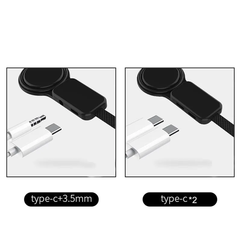 Тип C USB-C 3 5 мм аудио адаптер зарядный кабель для наушников и кольцо держатель