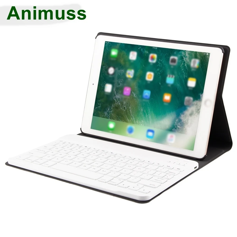 Распродажа! Animuss Съемная беспроводная Тонкая комбинированная клавиатура для iPad