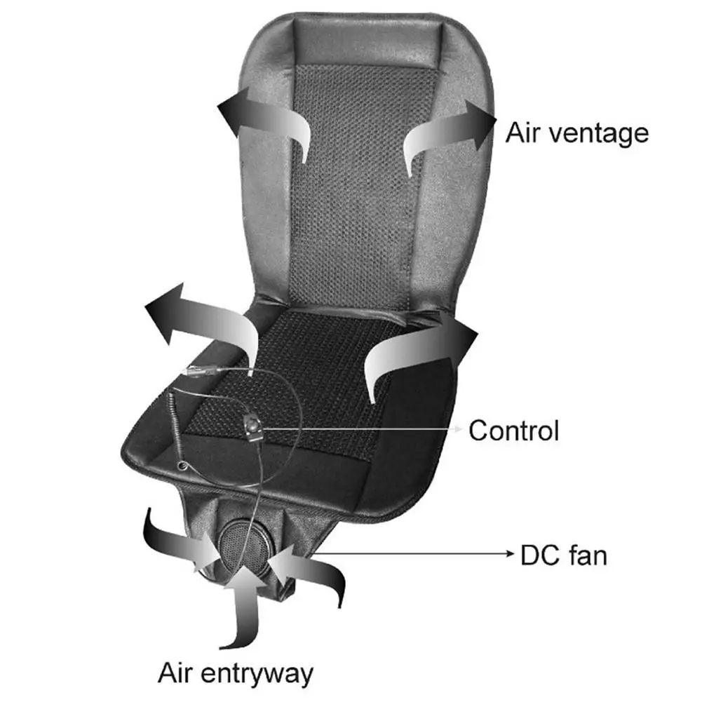 Car Seat Cooling Summer Cool 12V Cooling Car Seat Cushion Cover/Air Ventilated Fan/Conditioned Cooler Pad Car Seat Protector
Car Seat Cooling Summer Cool 12V Cooling Car Seat Cushion Cover/Air Ventilated Fan/Conditioned Cooler Pad Car Seat Protector