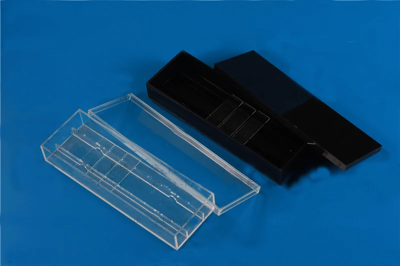 PMMA Slide Glass wet box can load 10 pieces high quality Laboratory Equipment free shipping
PMMA Slide Glass wet box can load 10 pieces high quality Laboratory Equipment free shipping