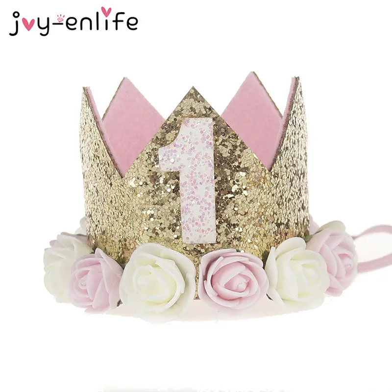 JOY-ENLIFE Flower Crown Newborn Headband Gold Birthday Crown 1 2 3 Year Number Priness Style Birthday Hat Baby Hair Accessory
JOY-ENLIFE Flower Crown Newborn Headband Gold Birthday Crown 1 2 3 Year Number Priness Style Birthday Hat Baby Hair Accessory