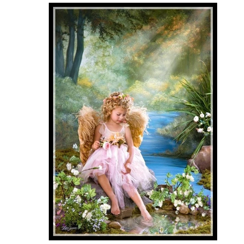Needlework DIY DMC 14CT unprinted Cross stitch kits For Embroidery Little Angel Home Decor Counted Cross-Stitching embroidered
Needlework DIY DMC 14CT unprinted Cross stitch kits For Embroidery Little Angel Home Decor Counted Cross-Stitching embroidered