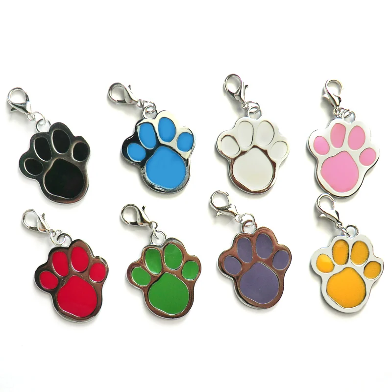 Wholesale 20pcs Custom Identity Paw Shape Pet ID Dog Tags Personalized Engraved For Dogs Supplies Cat Name Phone Pet Accessories
Wholesale 20pcs Custom Identity Paw Shape Pet ID Dog Tags Personalized Engraved For Dogs Supplies Cat Name Phone Pet Accessories