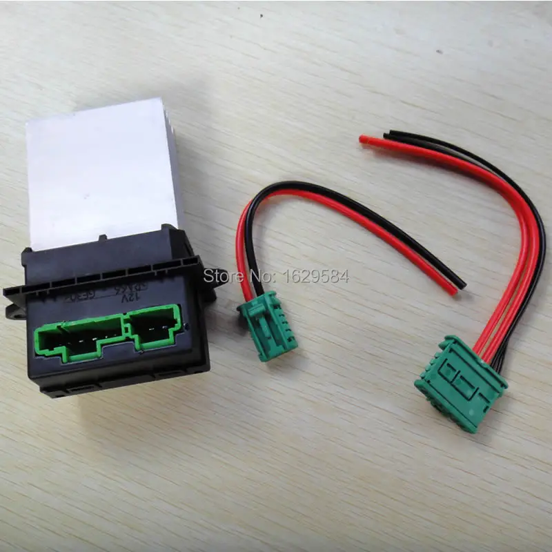 Резистор воздуходувки с вилкой для Nissan Citroen Renault Clio etc 7701207718 6441.L2
Резистор воздуходувки с вилкой для Nissan Citroen Renault Clio etc 7701207718 6441.L2