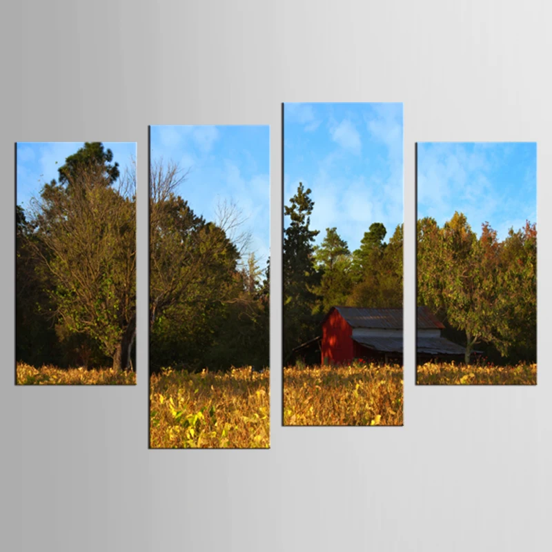 4panel framed forest in the small house landscape painting mural artist decoration living room canvas print modern painting FJ-8
4panel framed forest in the small house landscape painting mural artist decoration living room canvas print modern painting FJ-8