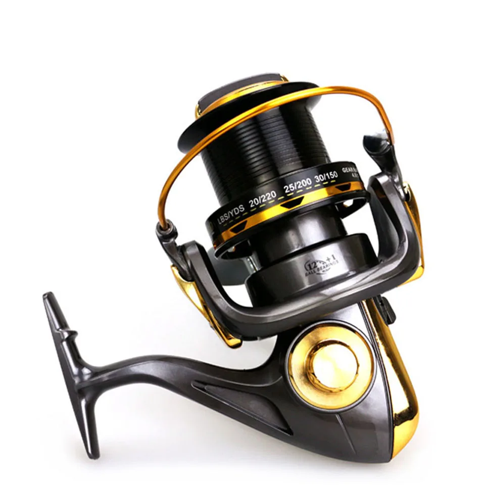 Aluminum Alloy Wire Cup 12+1BB 4.6:1 Fishing Spinning Reel Large Capacity Long Distance Casting Sea Reel Handles Exchange TF
Aluminum Alloy Wire Cup 12+1BB 4.6:1 Fishing Spinning Reel Large Capacity Long Distance Casting Sea Reel Handles Exchange TF