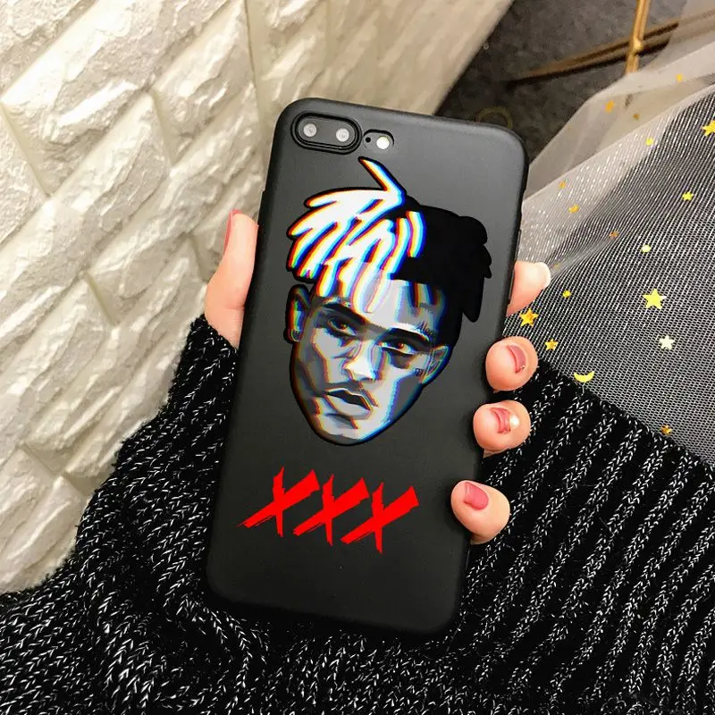 Популярный резиновый чехол Xxxtentacion с мультяшными животными для iphone X XS XR XSMax 7 8plus 6 6s