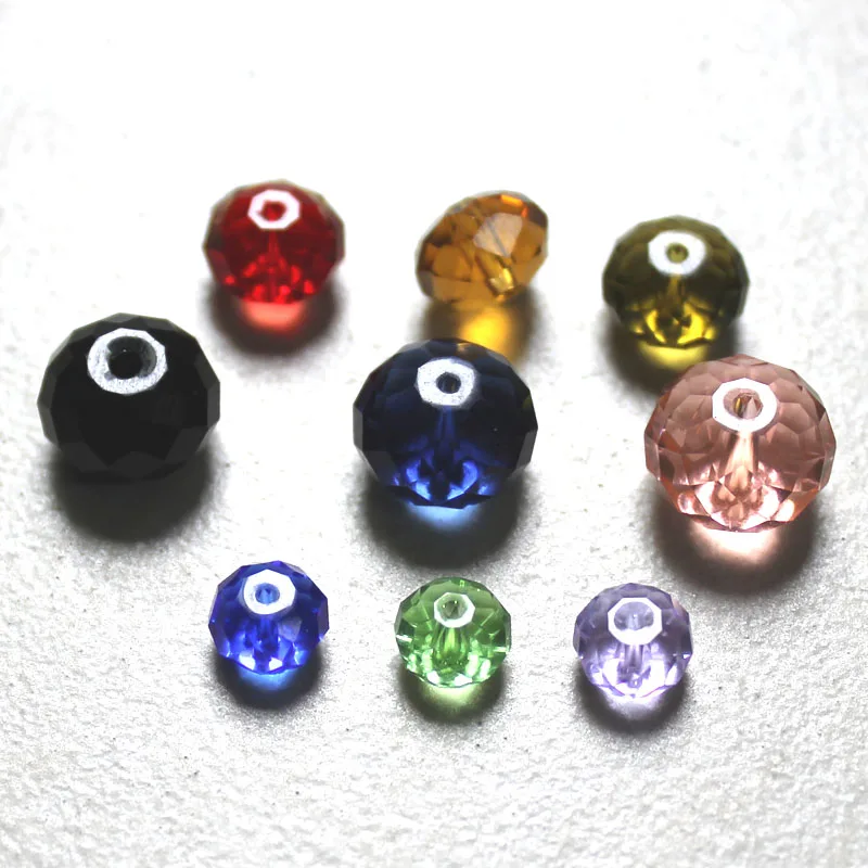 StreBelle AAA 4x6mm 6x8mm 8x10mm Crystal Rondelle Beads DIY Jewelry Glass Beads Wholesaling 100pcs/lot
StreBelle AAA 4x6mm 6x8mm 8x10mm Crystal Rondelle Beads DIY Jewelry Glass Beads Wholesaling 100pcs/lot