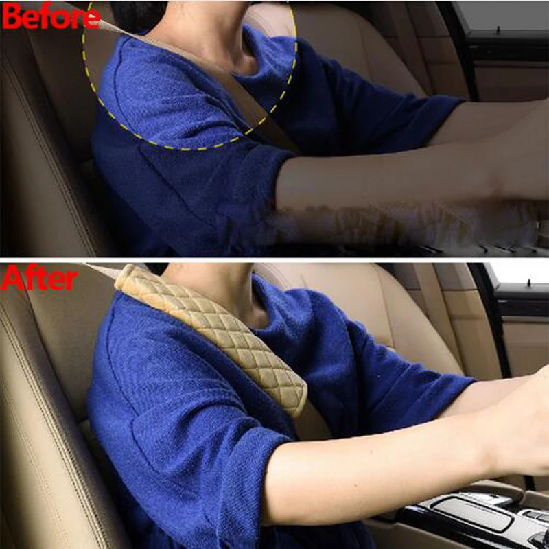 Universal Car Seat Belt Pads Shoulder Strap Covers Harness Pad for Cars Bag Soft Comfort Travel Cushion Seat Belt Covers
Universal Car Seat Belt Pads Shoulder Strap Covers Harness Pad for Cars Bag Soft Comfort Travel Cushion Seat Belt Covers