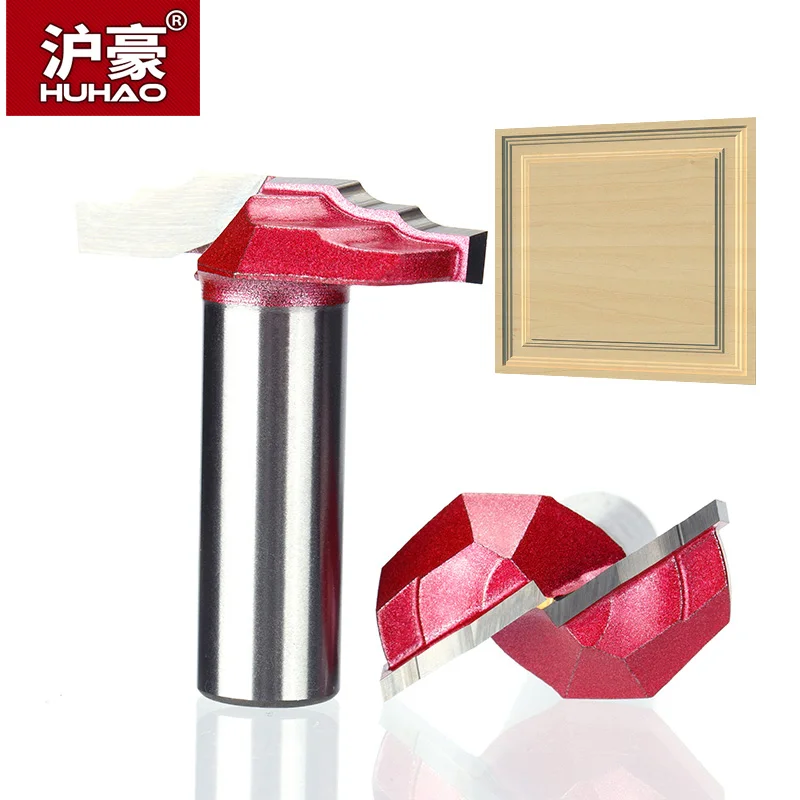 HUHAO 1 pc 1/2" Shank Woodworking Door Frame Router Bits for wood carbide lassical door cabinet bits Engraving Milling Cutter
HUHAO 1 pc 1/2" Shank Woodworking Door Frame Router Bits for wood carbide lassical door cabinet bits Engraving Milling Cutter