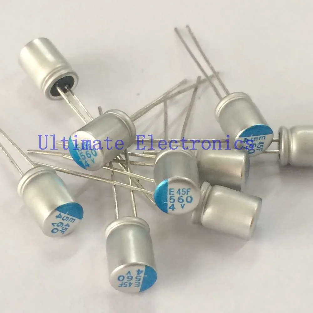 10 шт. 560 мкФ 4V NCC PSE serires 6 3x8 мм Super Low ESR 4V560uF для материнской платы VGA твердые