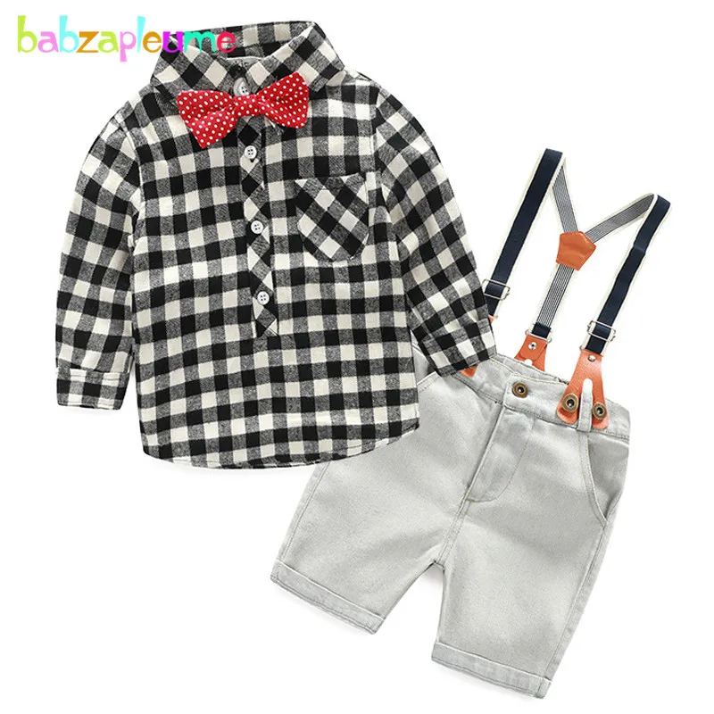 2PCS/0-7Years/Spring Summer Baby Boys Clothes For Kids Costume Gentleman Plaid Shirt+Denim Shorts Children Clothing Sets BC1216
2PCS/0-7Years/Spring Summer Baby Boys Clothes For Kids Costume Gentleman Plaid Shirt+Denim Shorts Children Clothing Sets BC1216