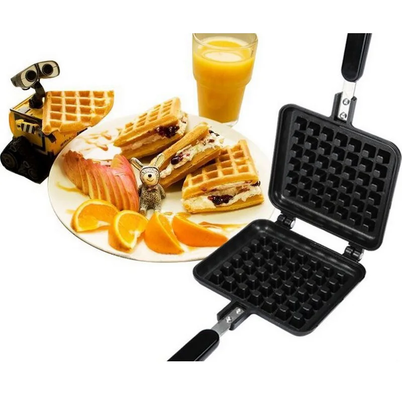 Baking Tools Metal Waffle Mold Cake Mould Non-stick Cake Mould Baking Tray Waffle Mould 31*14.5*3cm
Baking Tools Metal Waffle Mold Cake Mould Non-stick Cake Mould Baking Tray Waffle Mould 31*14.5*3cm