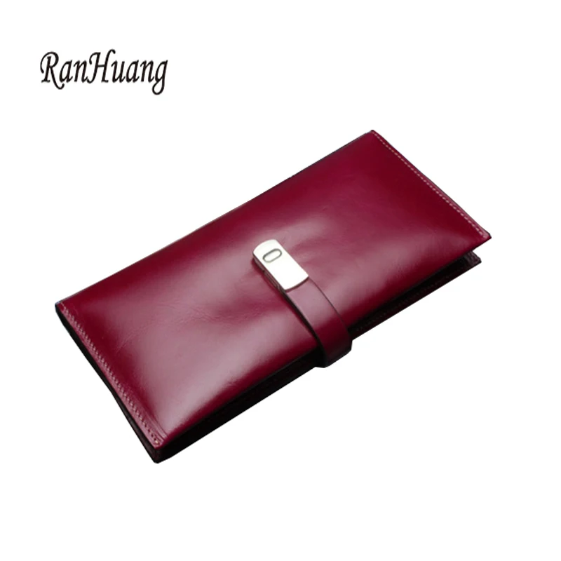 RanHuang Women Genuine Leather Wallet 2021 Fashion Wallet Long Design Cow Leather Card Holder Luxury Clutch Bags Vintage Purses
RanHuang Women Genuine Leather Wallet 2021 Fashion Wallet Long Design Cow Leather Card Holder Luxury Clutch Bags Vintage Purses