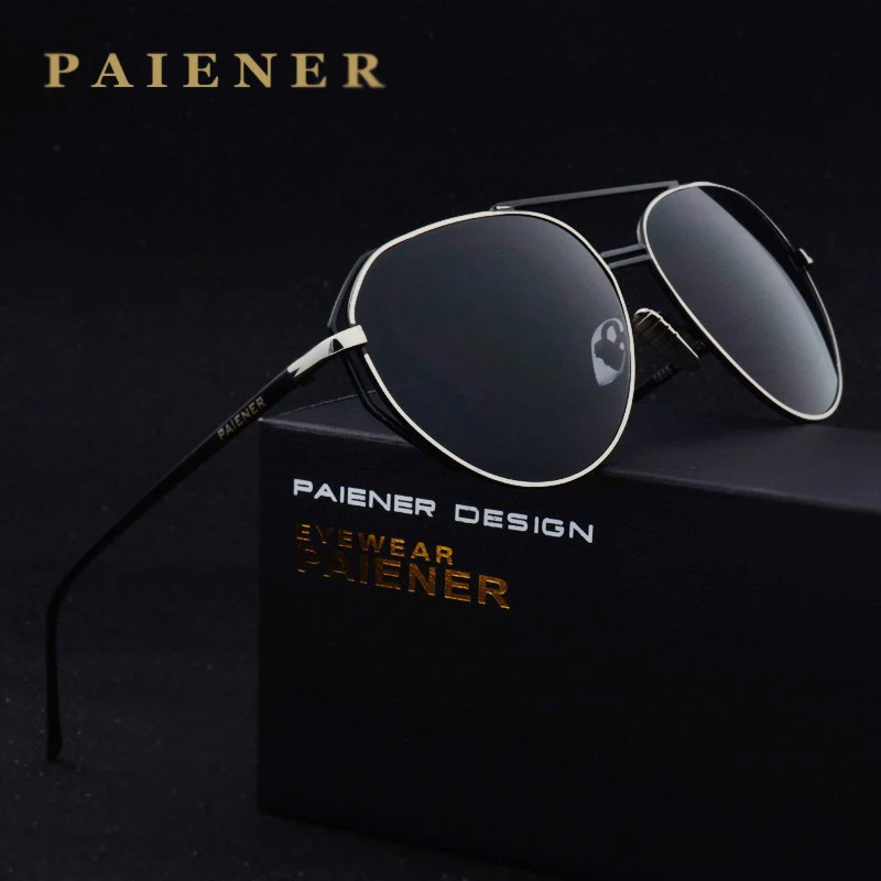 Солнцезащитные очки PAIENER, брендовые модные зеркальные очки с УФ-поляризационным покрытием для мужчин и женщин
Солнцезащитные очки PAIENER, брендовые модные зеркальные очки с УФ-поляризационным покрытием для мужчин и женщин