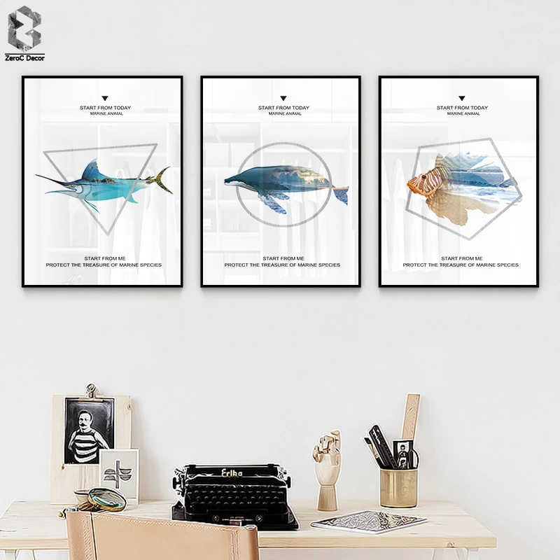 Modern Fish Whale Canvas Painting Landscape Wall Art Posters and Print Nodic Decorative Wall Pictures For Living Room
Modern Fish Whale Canvas Painting Landscape Wall Art Posters and Print Nodic Decorative Wall Pictures For Living Room