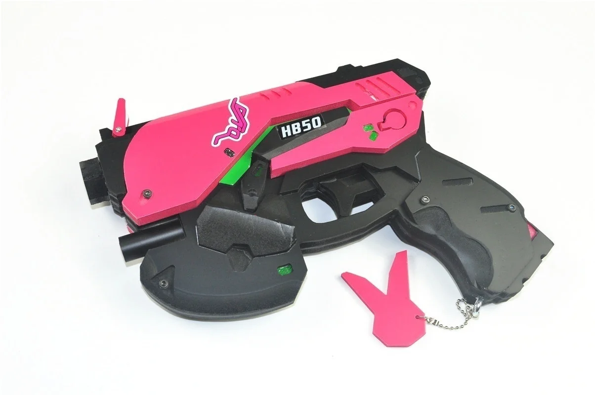 Световой пистолет с 3D принтом 1/1 весы милый кролик маскарадный 25 см|Игрушечное