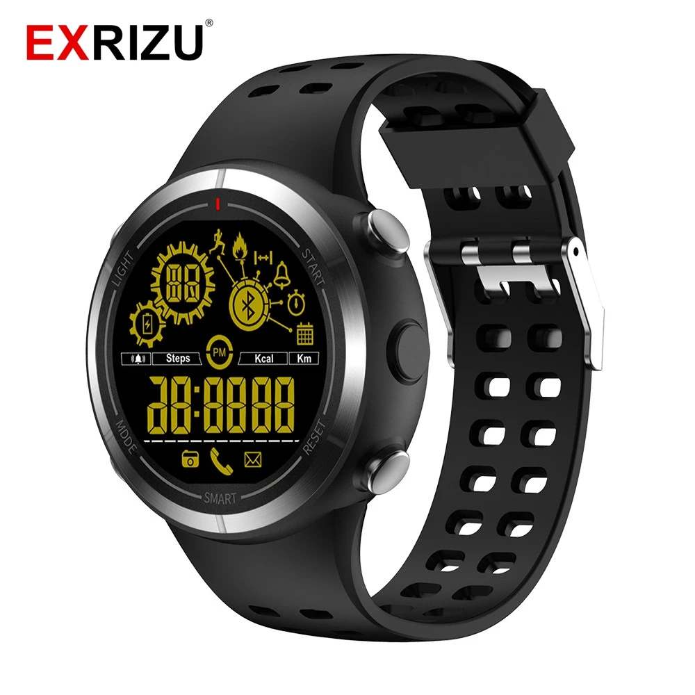 Водонепроницаемые Смарт часы EXRIZU EX32 с Bluetooth 4 0 и шагомером|Смарт-часы| |