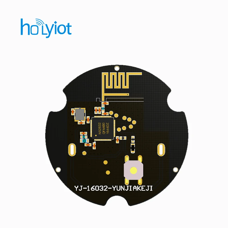 FCC CE Низкая цена nrf52832 Маяк Bluetooth модуль 4 0 GPIO Кнопка Светодиодный ibeacon Label
