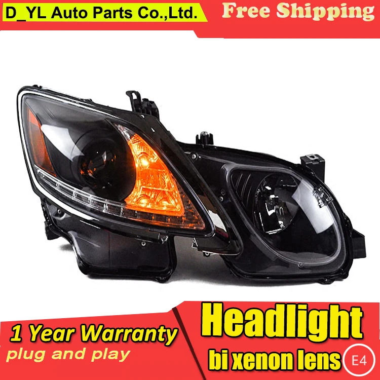 D_YL Car Styling for Lexus GS350 Headlights 2005-2011 GS350 LED Headlight DRL Lens Double Beam H7 HID Xenon bi xenon lens
D_YL Car Styling for Lexus GS350 Headlights 2005-2011 GS350 LED Headlight DRL Lens Double Beam H7 HID Xenon bi xenon lens