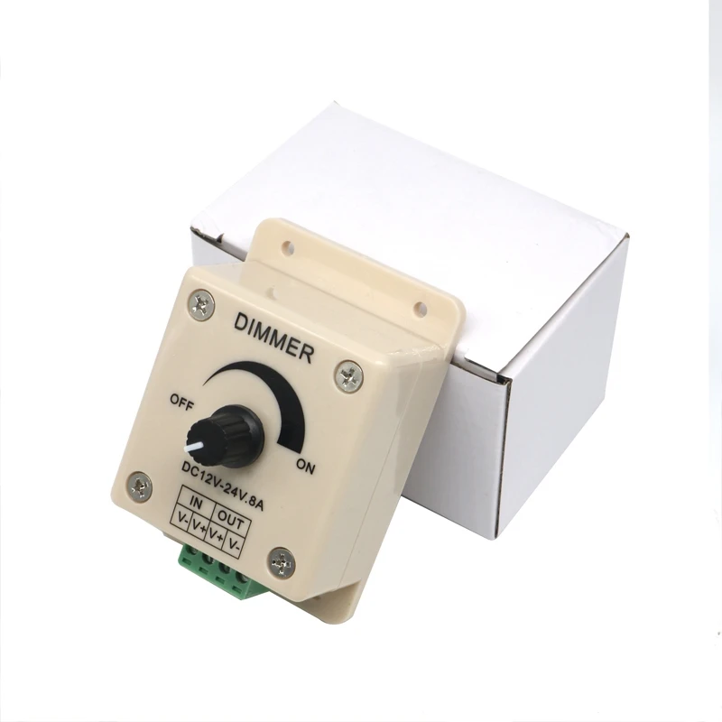 SZYOUMY 8A/30A LED Dimmer DC 12V 24V 360W Adjustable Brightness Lamp Bulb Strip Driver Single Color Light Power Supply 5050 3528
SZYOUMY 8A/30A LED Dimmer DC 12V 24V 360W Adjustable Brightness Lamp Bulb Strip Driver Single Color Light Power Supply 5050 3528