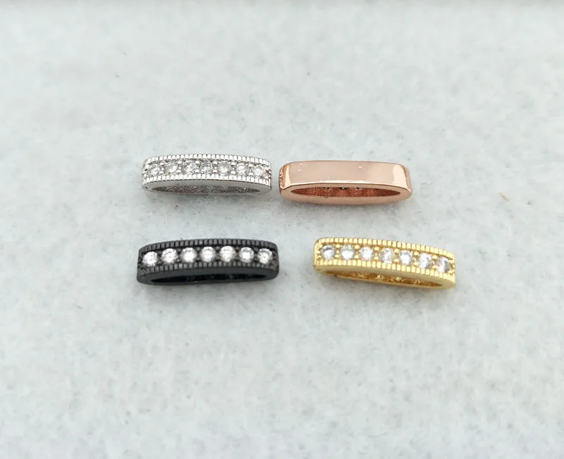 10 Pcs CZ zircon crystal Micro pave Connector Spacer Beads for DIY Making Bracelet necklace Jewelry Finding BD330
10 Pcs CZ zircon crystal Micro pave Connector Spacer Beads for DIY Making Bracelet necklace Jewelry Finding BD330