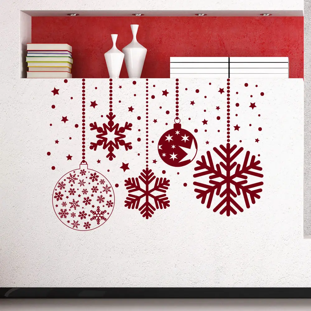 Vinyl Removable 2017 Christmas Decor Snowflakes Mural Home Window Art Decoration Wall Sticker Merry Christmas Wallpaper D-142
Vinyl Removable 2017 Christmas Decor Snowflakes Mural Home Window Art Decoration Wall Sticker Merry Christmas Wallpaper D-142