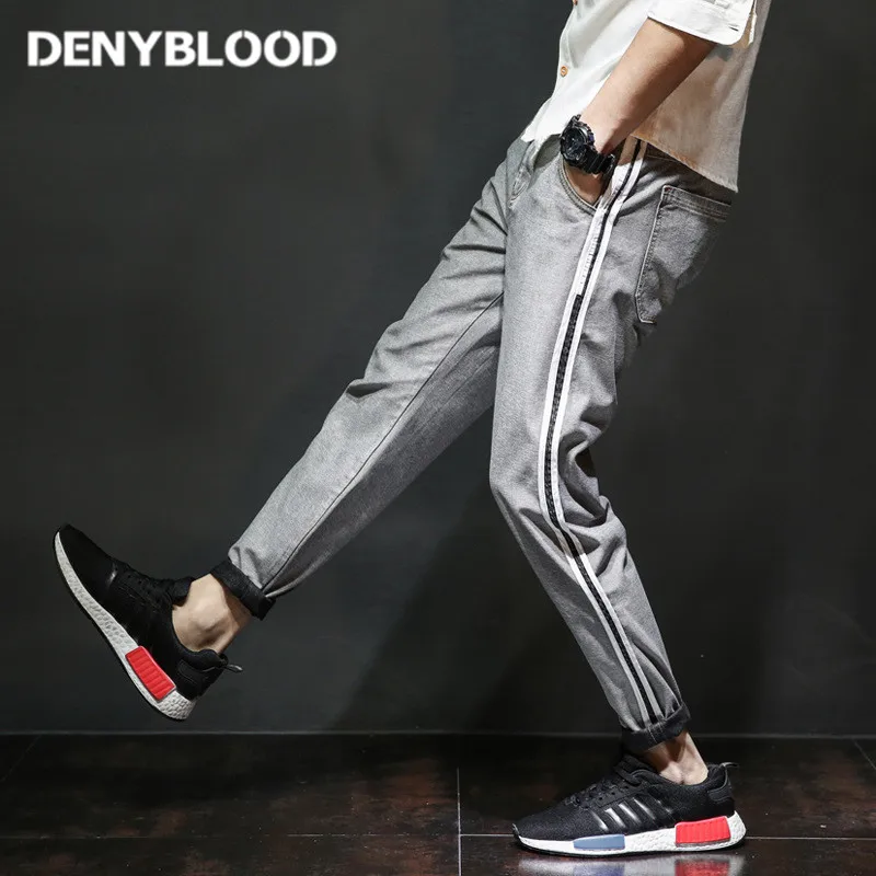 Denyblood Jeans Mens Silver Denim Slim Jeans Pants Vintage Washed Black Inside Harem Pants for Mens Casual Pants 5501
Denyblood Jeans Mens Silver Denim Slim Jeans Pants Vintage Washed Black Inside Harem Pants for Mens Casual Pants 5501