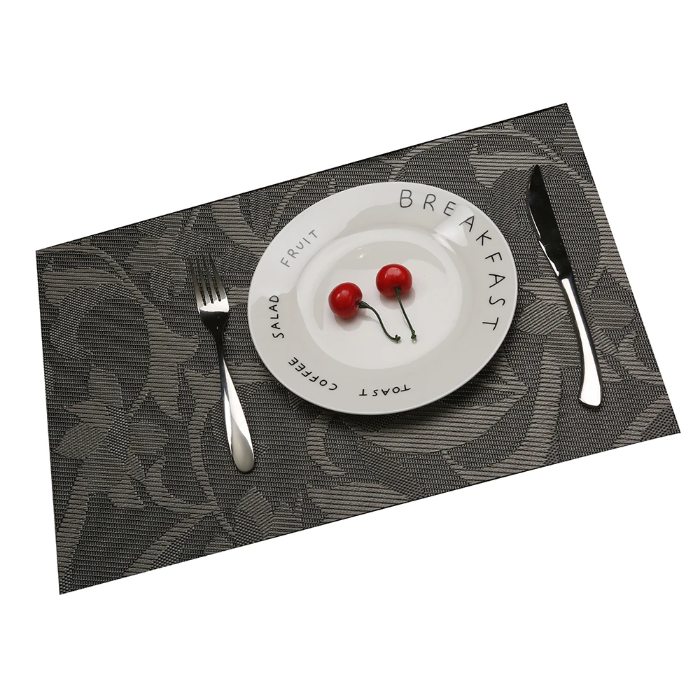 2/4/6pcs/set Kitchen placemat PVC Table mat Flower Pattern Decorative Placemats Insulation Pads Mat 30*45cm
2/4/6pcs/set Kitchen placemat PVC Table mat Flower Pattern Decorative Placemats Insulation Pads Mat 30*45cm