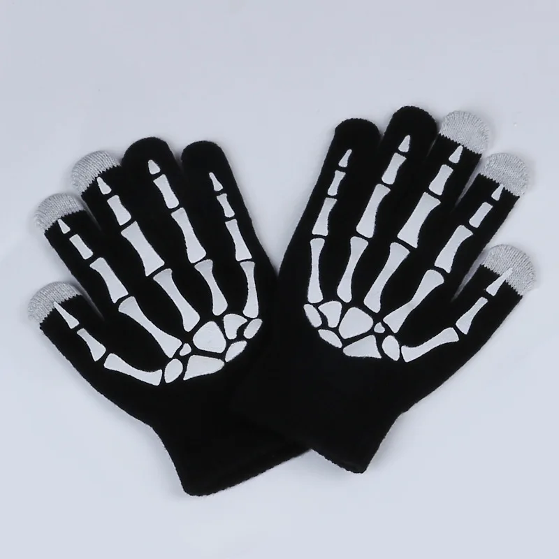 New Magic Touch Screen Bone Halloween Horror Skull Claw Skeleton Goth Full Gloves women men winter driving
New Magic Touch Screen Bone Halloween Horror Skull Claw Skeleton Goth Full Gloves women men winter driving