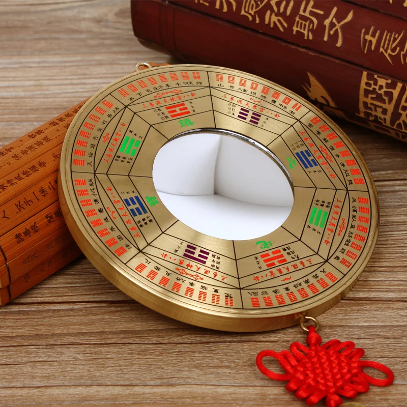 The copper Zhaocai Jiugong Bagua mirror decoration room decoration supplies Home Furnishing concave convex mirror
The copper Zhaocai Jiugong Bagua mirror decoration room decoration supplies Home Furnishing concave convex mirror