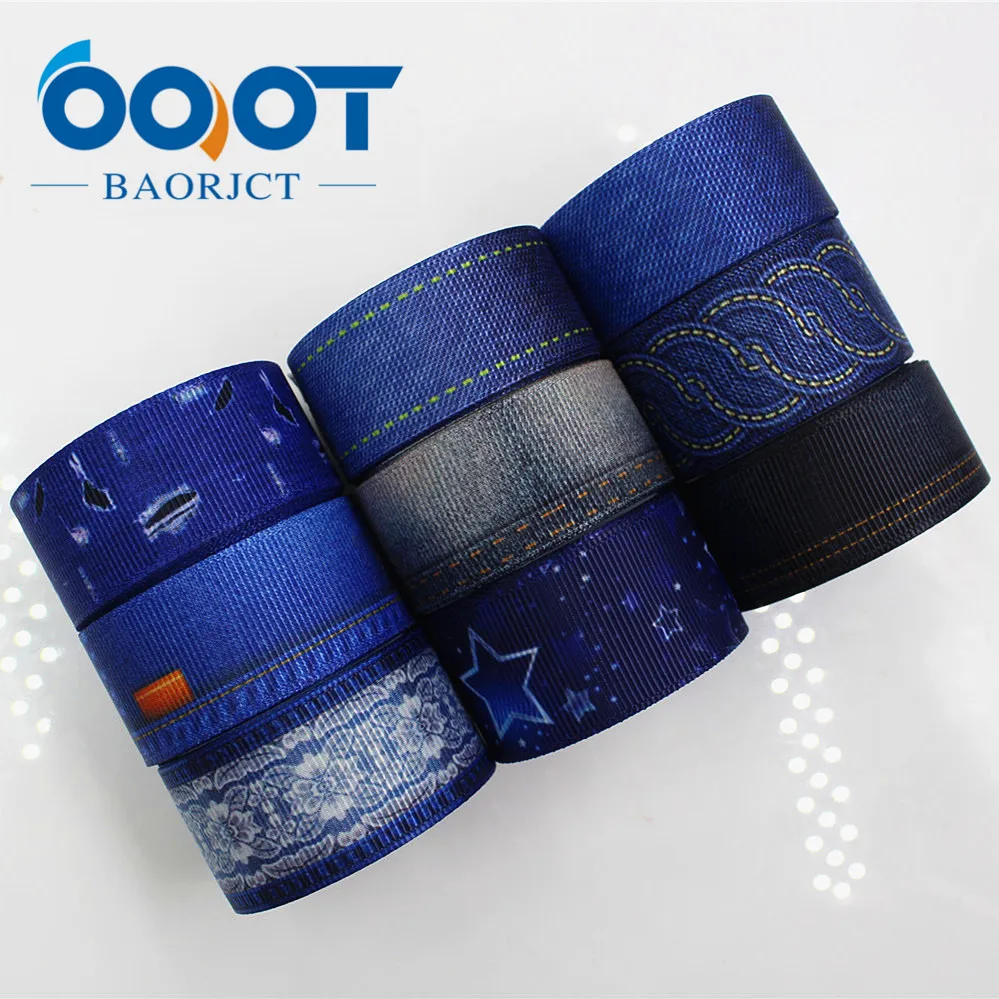 Ковбойские ленты OOOT BAORJCT 175161 22 мм 10 ярдов Термотрансферная печатная корсажная