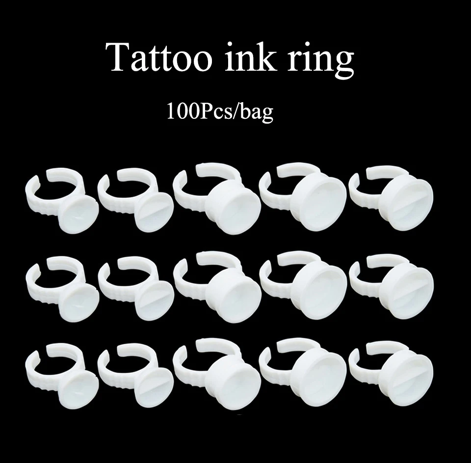 Disposable 100pcs Tattoo Ink Rings Cups S/M/L Divider/Undivider Tattoo Ink Eyebrow Lip Tattoo Pigment Holder Rings Container/Cup
Disposable 100pcs Tattoo Ink Rings Cups S/M/L Divider/Undivider Tattoo Ink Eyebrow Lip Tattoo Pigment Holder Rings Container/Cup