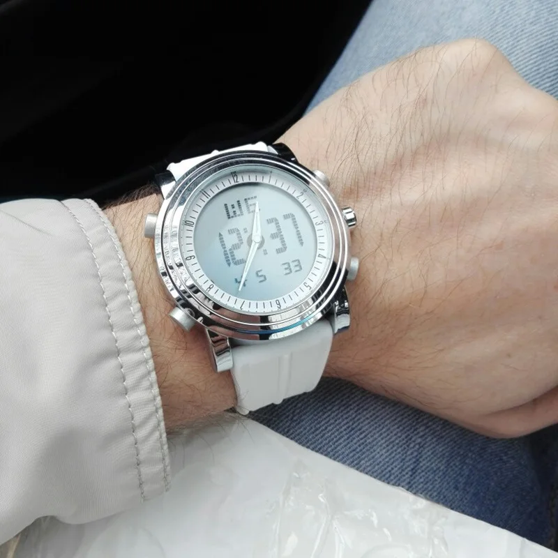 Часы наручные SINOBI Мужские кварцевые с хронографом брендовые цифровые