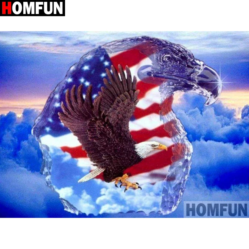 HOMFUN Full Square/Round Drill 5D DIY Diamond Painting "Eagle scenery" Embroidery Cross Stitch 3D Home Decor Gift A13282
HOMFUN Full Square/Round Drill 5D DIY Diamond Painting "Eagle scenery" Embroidery Cross Stitch 3D Home Decor Gift A13282