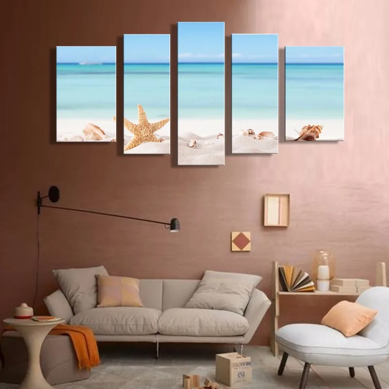 Blue Seaside Starfish Painting Living Room Decoration Sandy Beach Canvas Painting on Wall Hanging Home Decor UnFrame
Blue Seaside Starfish Painting Living Room Decoration Sandy Beach Canvas Painting on Wall Hanging Home Decor UnFrame