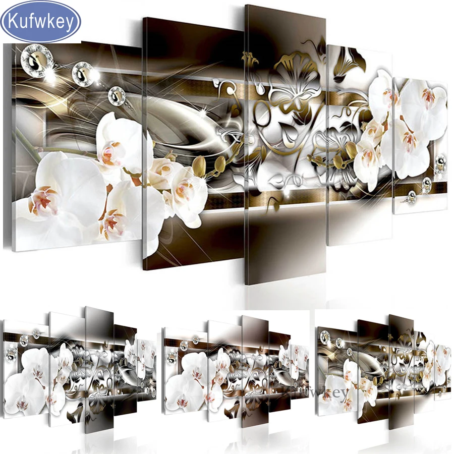 Landscape Diamond painting,Multi-pictures Combination,Diamond Embroidery 5 Pieces"white orchid"full Square/round mosaic painting
Landscape Diamond painting,Multi-pictures Combination,Diamond Embroidery 5 Pieces"white orchid"full Square/round mosaic painting
