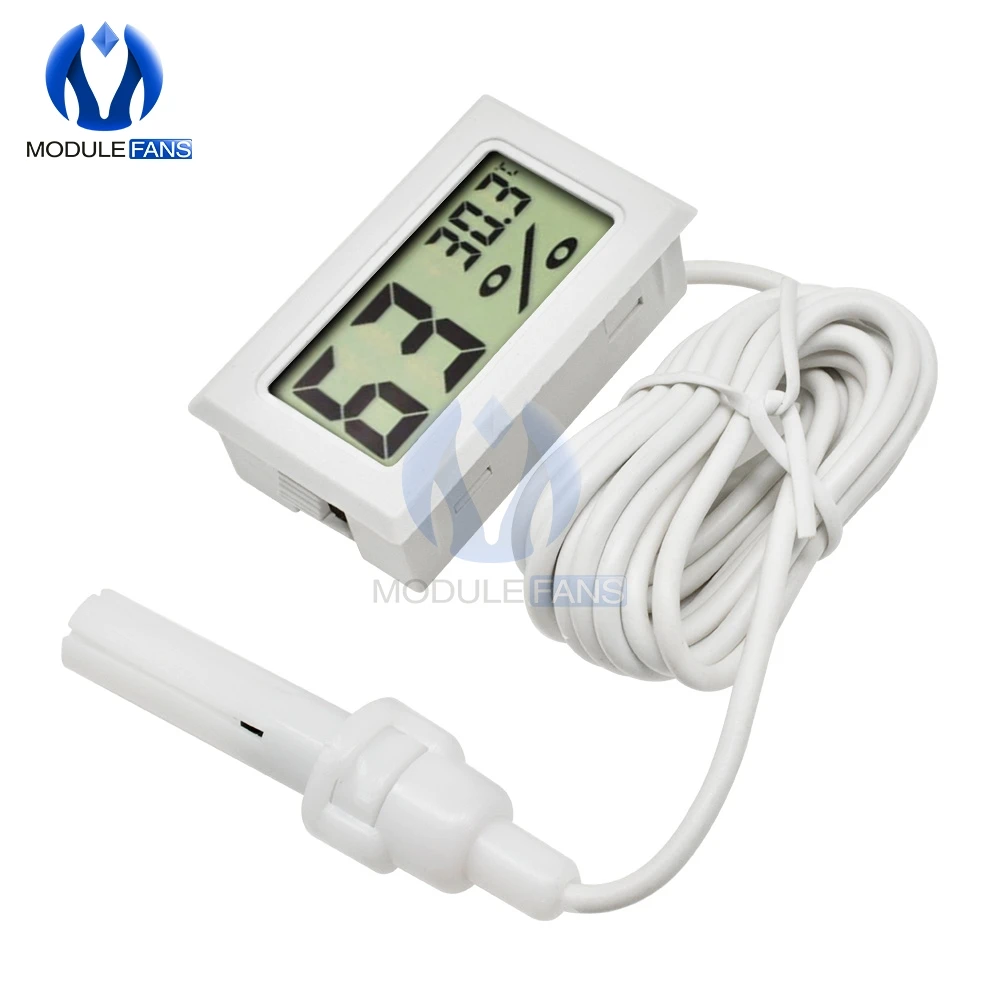 Mini LCD Digital Thermometer Hygrometer Temperature Humidity Meter Digital LCD Display Weather Station Indoor kitchen termometro
Mini LCD Digital Thermometer Hygrometer Temperature Humidity Meter Digital LCD Display Weather Station Indoor kitchen termometro